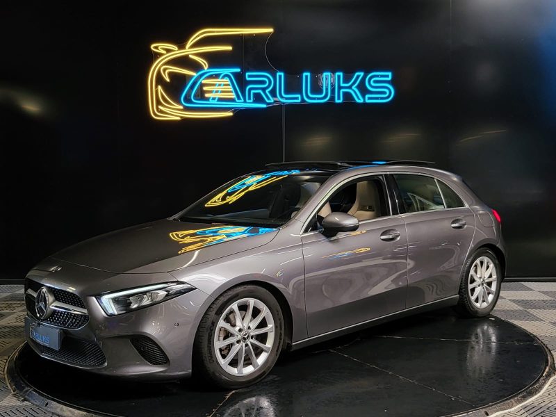 MERCEDES CLASSE A 180 136cv PROGRESSIVE LINE / TOIT OUVRANT + ATTELAGE + CUIR BLANC /