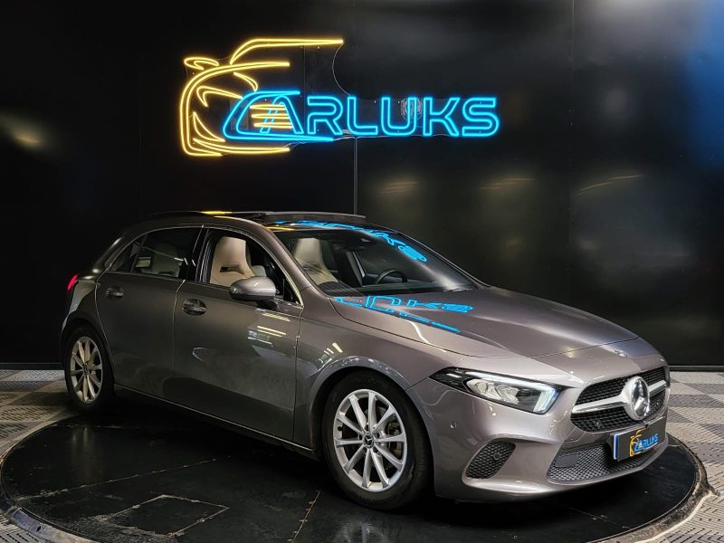 MERCEDES CLASSE A 180 136cv PROGRESSIVE LINE / TOIT OUVRANT + ATTELAGE + CUIR BLANC /
