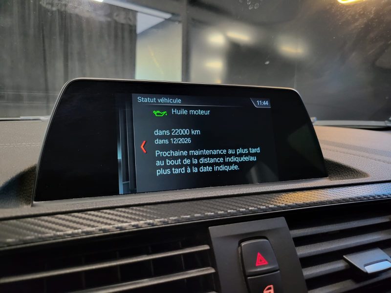 BMW SERIE 1 116i 109cv PACK M / ENTRETIEN COMPLET / RADAR AV+AR DE RECUL / FULL LED / DRIVE SELECT /