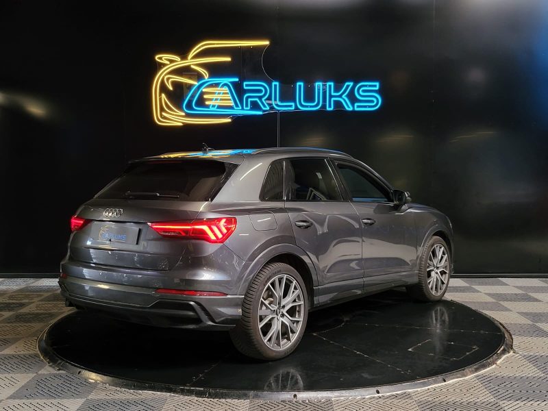 AUDI Q3 35 TFSI 150cv S LINE / SUIVI AUDI / CARPLAY SANS FIL / VIRTUAL COCKPIT / LUMIERE D'AMBIANCE 