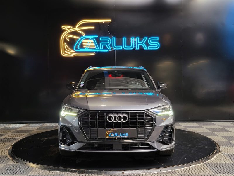 AUDI Q3 35 TFSI 150cv S LINE / SUIVI AUDI / CARPLAY SANS FIL / VIRTUAL COCKPIT / LUMIERE D'AMBIANCE 