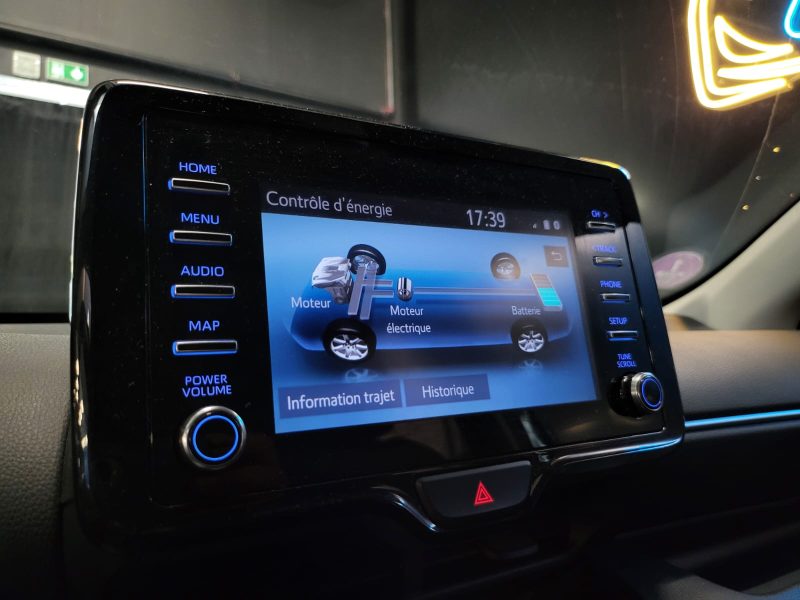 TOYOTA YARIS 1.5 VVT-i 116cv DESIGN / SUIVI TOYOTA / CARPLAY / CAMERA DE RECUL / REGULATEUR ADAPTATI