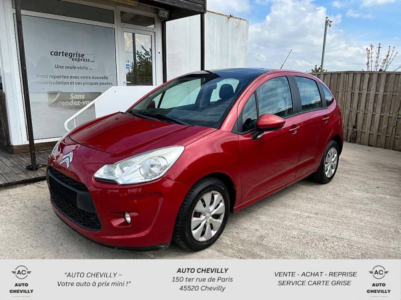 CITROEN C3 1.4i 75 ch Clim/Régulateur/Toit Zenith/Rappel Airbag OK