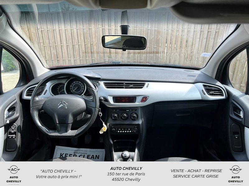 CITROEN C3 1.4i 75 ch Clim/Régulateur/Toit Zenith/Rappel Airbag OK