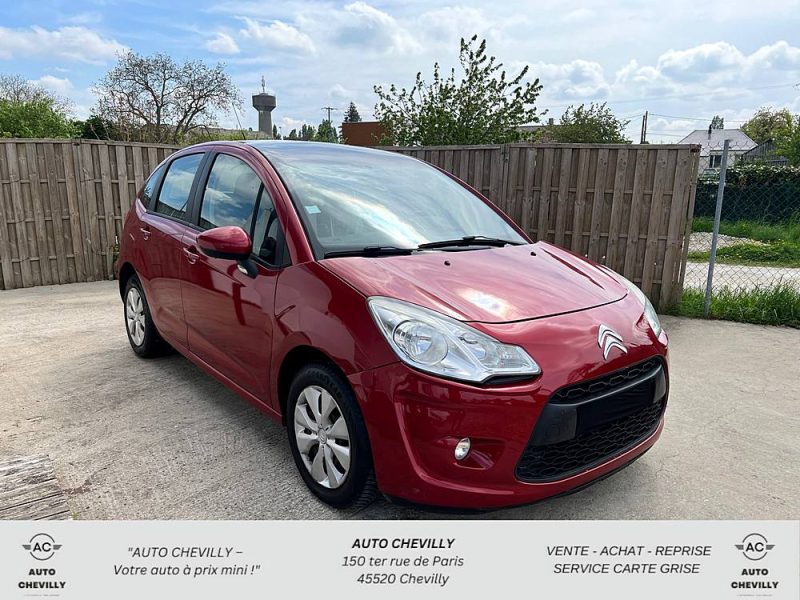 CITROEN C3 1.4i 75 ch Clim/Régulateur/Toit Zenith/Rappel Airbag OK