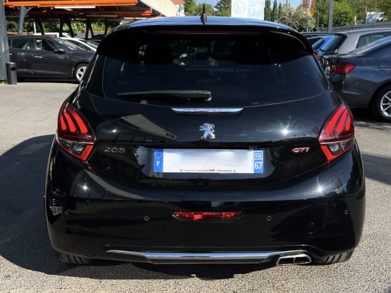 PEUGEOT 208 GTI PHASE 2 1.6 THP 208 APPLE CARPLAY & ANDROID CAMERA RECUL TOIT PANO - GARANTIE 1 AN