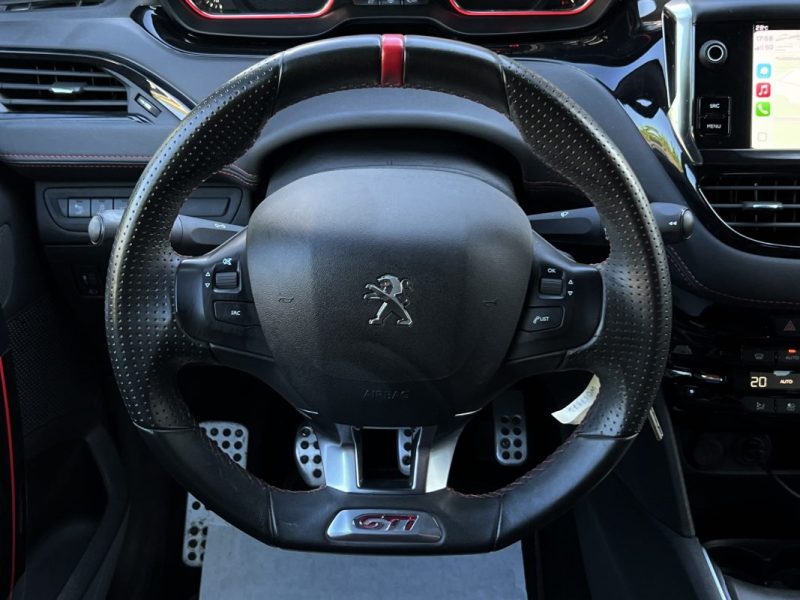 PEUGEOT 208 GTI PHASE 2 1.6 THP 208 APPLE CARPLAY & ANDROID CAMERA RECUL TOIT PANO - GARANTIE 1 AN