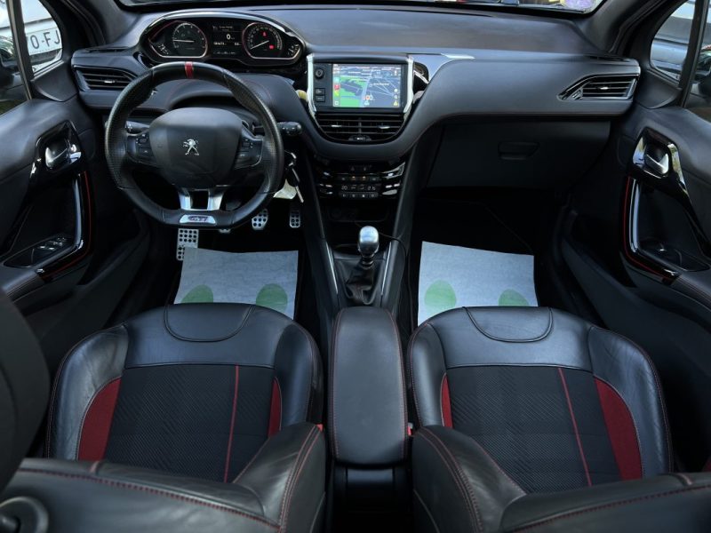 PEUGEOT 208 GTI PHASE 2 1.6 THP 208 APPLE CARPLAY & ANDROID CAMERA RECUL TOIT PANO - GARANTIE 1 AN