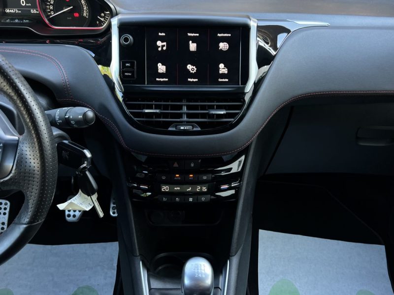 PEUGEOT 208 GTI PHASE 2 1.6 THP 208 APPLE CARPLAY & ANDROID CAMERA RECUL TOIT PANO - GARANTIE 1 AN