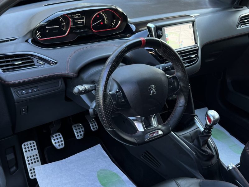 PEUGEOT 208 GTI PHASE 2 1.6 THP 208 APPLE CARPLAY & ANDROID CAMERA RECUL TOIT PANO - GARANTIE 1 AN