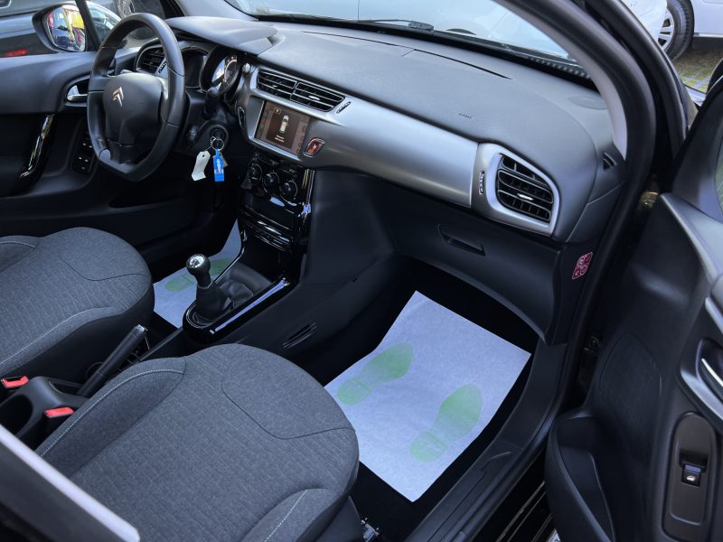 CITROEN C3 II PHASE 2 1.2 82 Cv APPLE CARPLAY REGULATEUR / ECRAN TACTILE CRIT AIR 1 - GARANTIE 1 AN