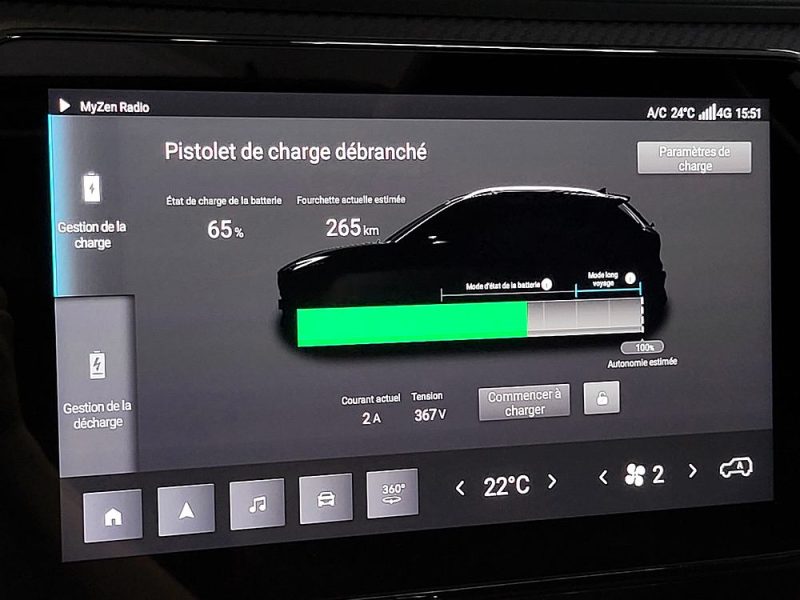 MG ZS EV 177cv 51kw/h Luxury Boîte Auto