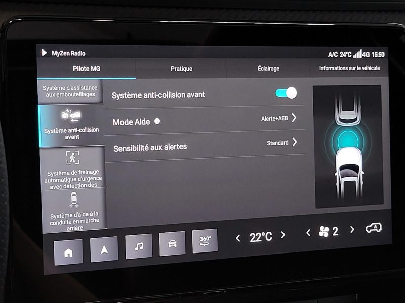 MG ZS EV 177cv 51kw/h Luxury Boîte Auto