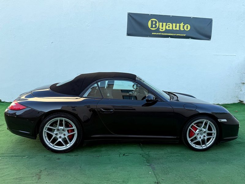 porsche 911 carrera 4S cabriolet 3.8i PDK 385 CV type 997 / échappement SCART / SUIVIE PORSCHE