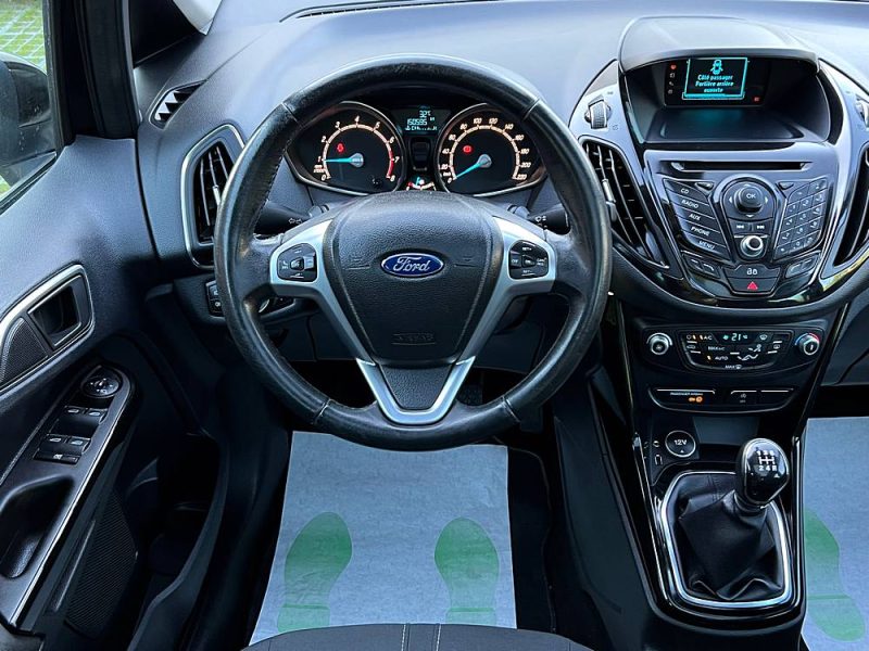 FORD B-MAX TITANIUM 1.0 ECOBOOST 125 Cv TOIT PANO PORTES COULISSANTES CRIT AIR 1 - GARANTIE 1 AN