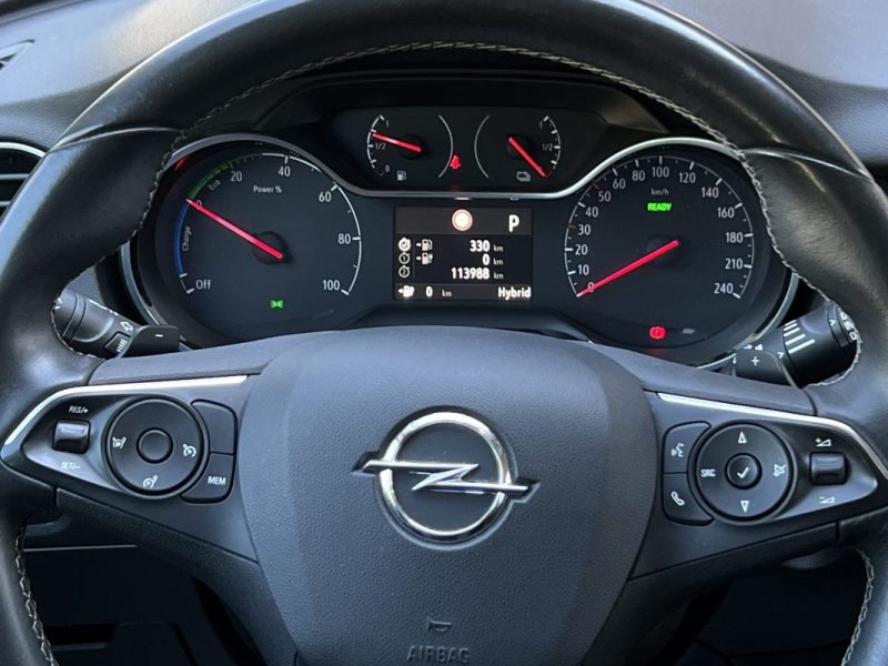 OPEL GRANDLAND X ELEGANCE 1.6 HYBRID 225 Cv APPLE CARPLAY 1 ANDROID CAMERA CRIT AIR 1 - GARANTIE 1 A