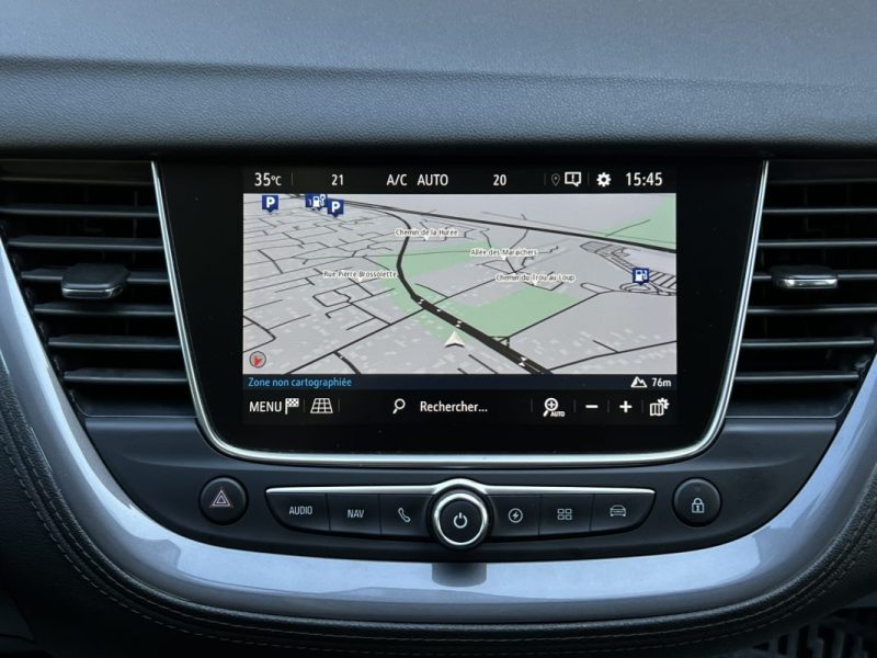 OPEL GRANDLAND X ELEGANCE 1.6 HYBRID 225 Cv APPLE CARPLAY 1 ANDROID CAMERA CRIT AIR 1 - GARANTIE 1 A