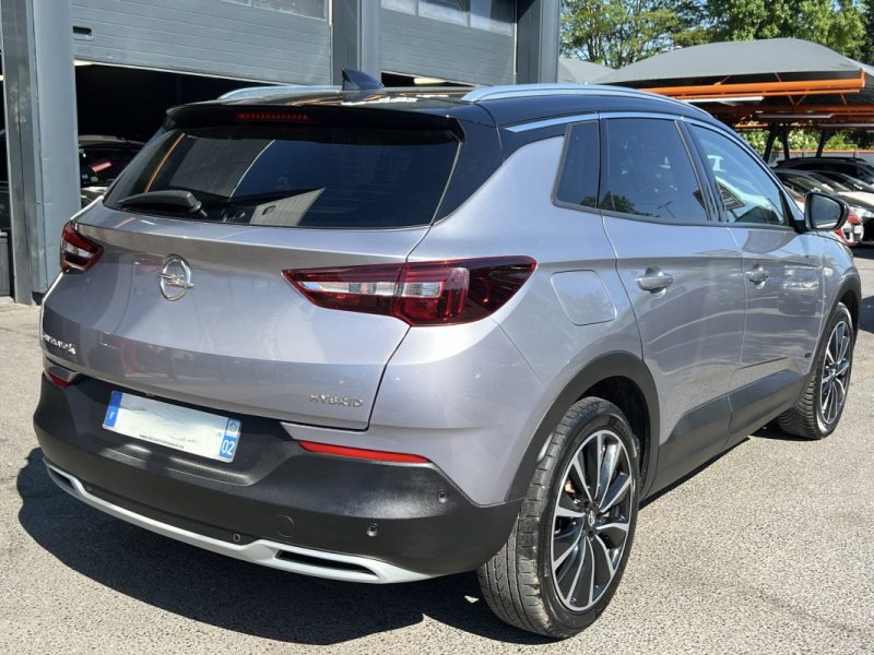 OPEL GRANDLAND X ELEGANCE 1.6 HYBRID 225 Cv APPLE CARPLAY 1 ANDROID CAMERA CRIT AIR 1 - GARANTIE 1 A