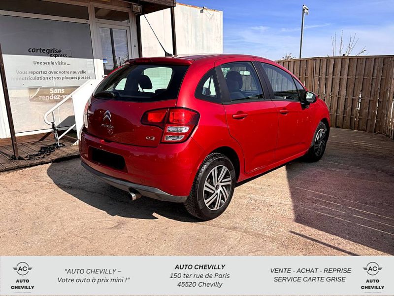 CITROEN C3 1.4 VTi 95 Confort/Clim/Régulateur/Rappel Airbag OK