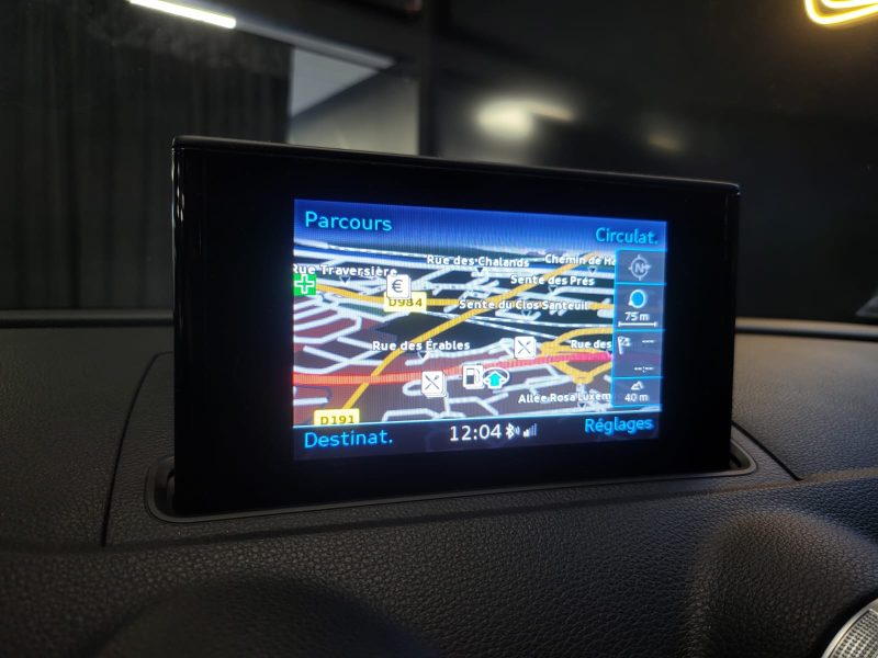 AUDI A3 SPORTBACK 2.0 TDi QUATTRO 184cv S LINE / 2EME MAIN / ENTRETIEN COMPLET / AIDE AU PARKING AR 