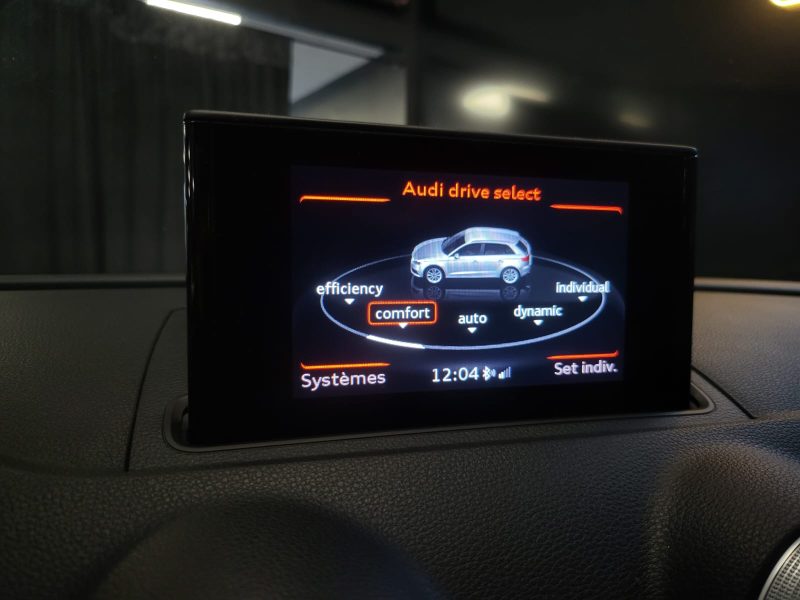 AUDI A3 SPORTBACK 2.0 TDi QUATTRO 184cv S LINE / 2EME MAIN / ENTRETIEN COMPLET / AIDE AU PARKING AR 