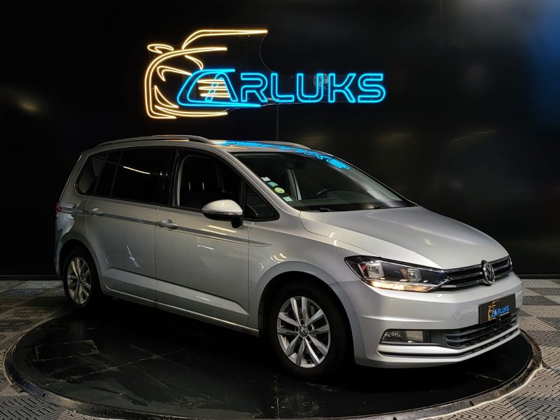VOLKSWAGEN TOURAN 1.6 TDI 110cv DSG7 CONFORTLINE / 7 PLACES / 1ER MAIN / SUIVI COMPLET VW