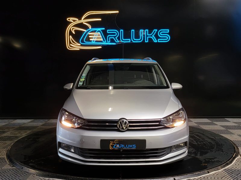 VOLKSWAGEN TOURAN 1.6 TDI 110cv DSG7 CONFORTLINE / 7 PLACES / 1ER MAIN / SUIVI COMPLET VW