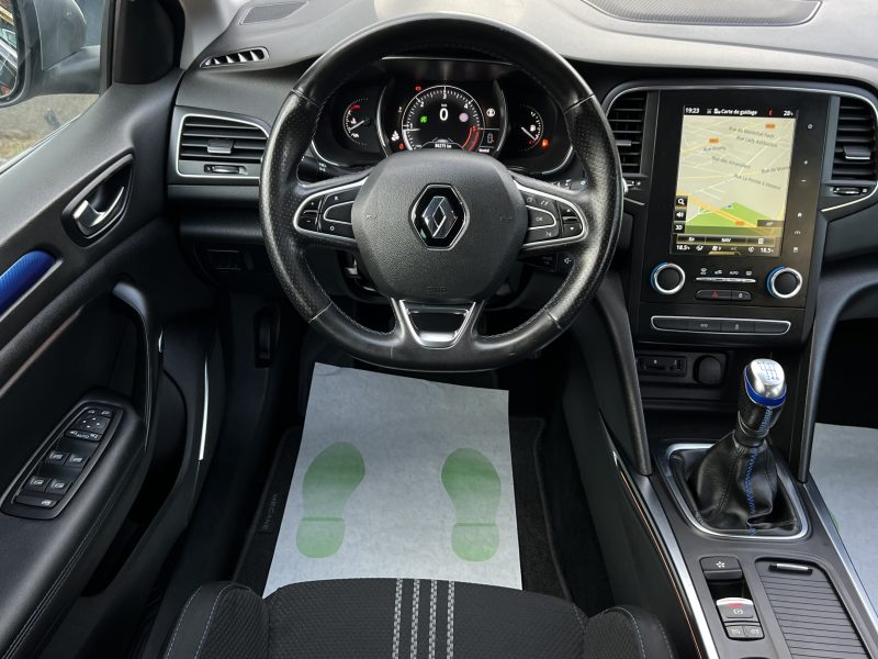 RENAULT MEGANE 4 IV GT LINE 1.6 DCI 130 Cv GRAND GPS TACTILE LEDS AMBIANCE CAMERA - GARANTIE 1 AN