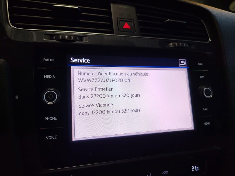 VOLKSWAGEN GOLF VII 2.0 TDi 150cv CONFORTLINE / CARPLAY + ACC + FRONT ASSIST /