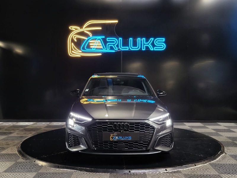 AUDI A3 SPORTBACK 35 TFSI 150cv S LINE / SUIVI AUDI / TOIT OUVRANT / CARPLAY SANS FIL / CAMERA DE RE