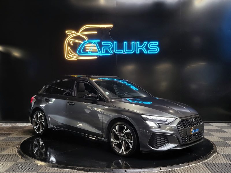AUDI A3 SPORTBACK 35 TFSI 150cv S LINE / SUIVI AUDI / TOIT OUVRANT / CARPLAY SANS FIL / CAMERA DE RE