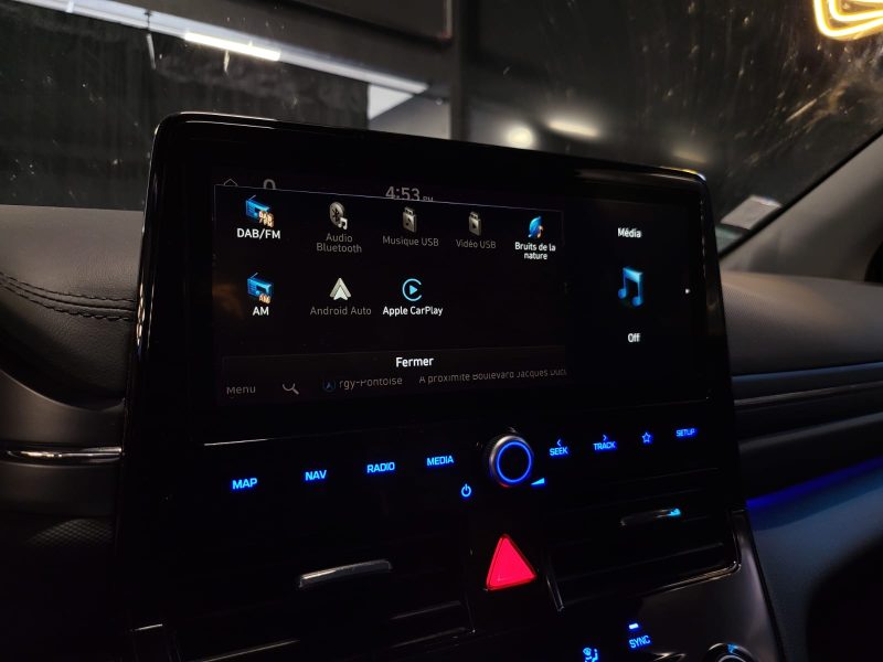 HYUNDAI IONIQ HYBRID 141cv EXECUTIVE / SIEGES ELECTRIQUES CHAUFFANTS & CLIMATISES / APPLE CARPLAY / 