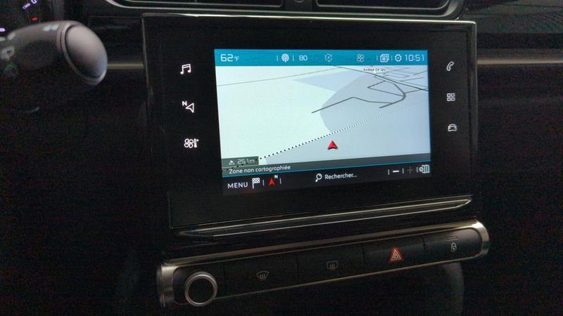 Citroën C3 Puretech 110 ch eat6 max + navi + camera de recul