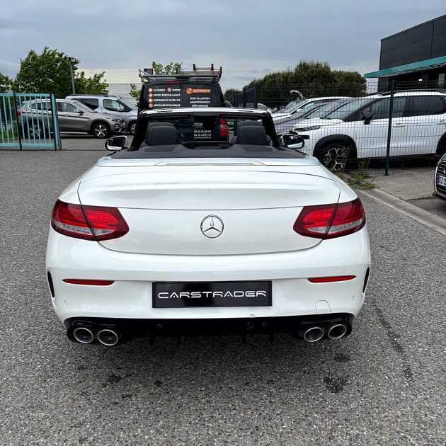 MERCEDES CLASSE C 220 CDI AMG LINE - Sieges chauffants ventilés - Camera - Alcantara- Grand Ecran e