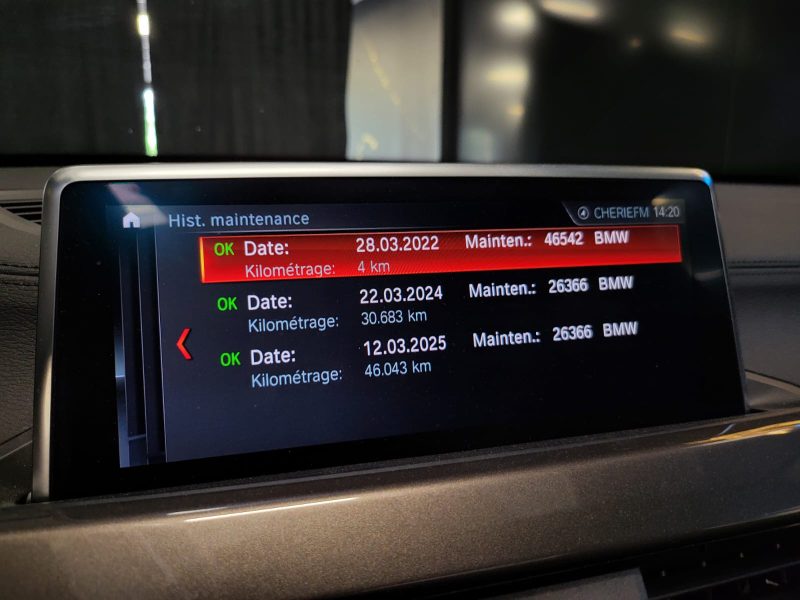 BMW X1 20i sDrive 179cv X LINE / SUIVI BMW / 1ERE MAIN / SIEGES ELECTRIQUES / TOIT OUVRANT / CARPLAY