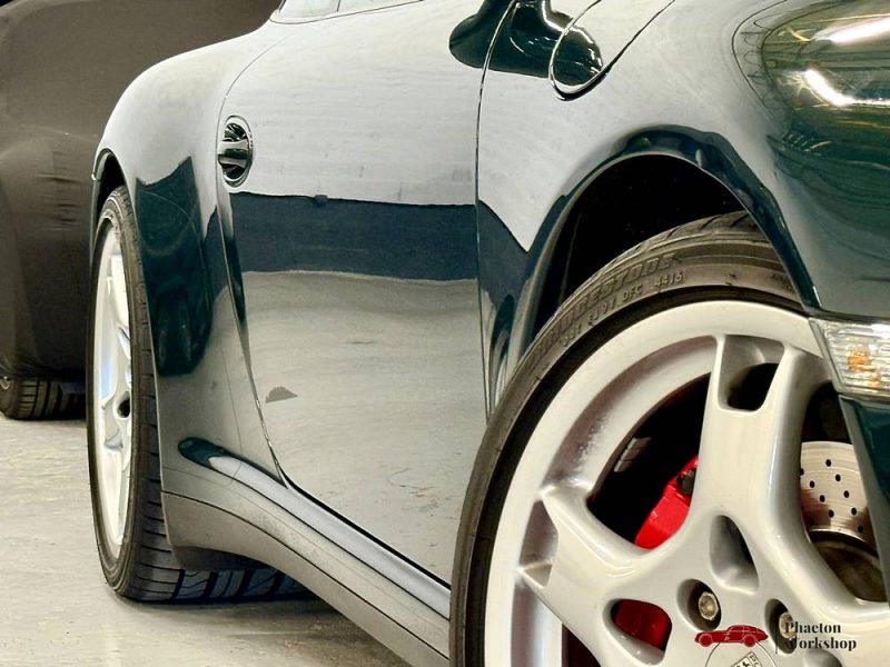 Porsche 911 (997.1) Targa 4S – 355 ch Tiptronic S | Vert Néphrite | Historique Complet Porsche