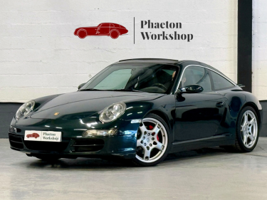 Porsche 911 (997.1) Targa 4S – 355 ch Tiptronic S | Vert Néphrite | Historique Complet Porsche