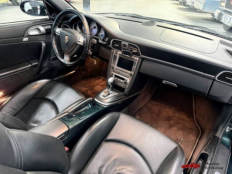 Porsche 911 (997.1) Targa 4S – 355 ch Tiptronic S | Vert Néphrite | Historique Complet Porsche