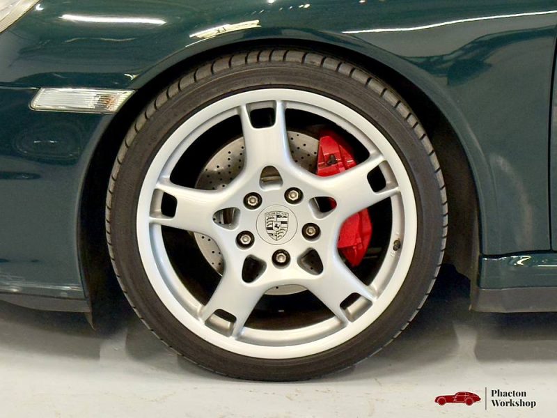 Porsche 911 (997.1) Targa 4S – 355 ch Tiptronic S | Vert Néphrite | Historique Complet Porsche