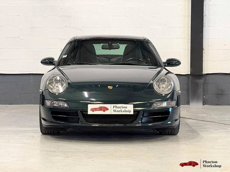 Porsche 911 (997.1) Targa 4S – 355 ch Tiptronic S | Vert Néphrite | Historique Complet Porsche