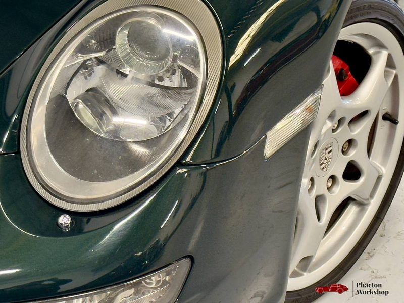 Porsche 911 (997.1) Targa 4S – 355 ch Tiptronic S | Vert Néphrite | Historique Complet Porsche