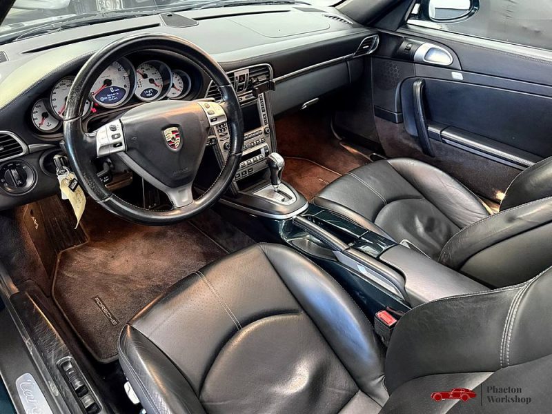 Porsche 911 (997.1) Targa 4S – 355 ch Tiptronic S | Vert Néphrite | Historique Complet Porsche