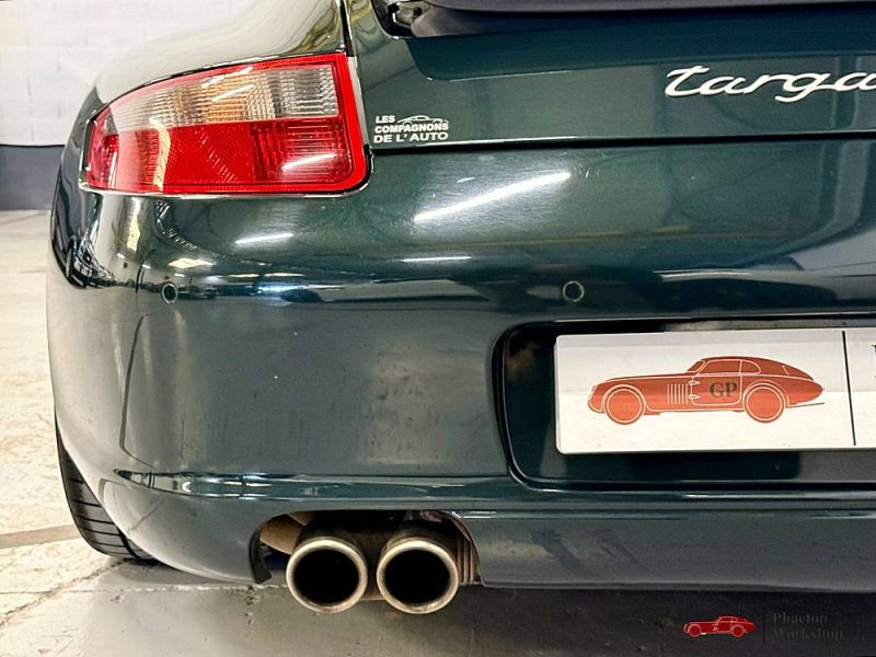 Porsche 911 (997.1) Targa 4S – 355 ch Tiptronic S | Vert Néphrite | Historique Complet Porsche