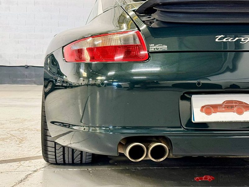 Porsche 911 (997.1) Targa 4S – 355 ch Tiptronic S | Vert Néphrite | Historique Complet Porsche