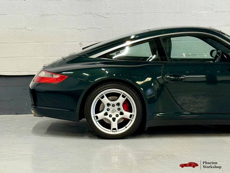 Porsche 911 (997.1) Targa 4S – 355 ch Tiptronic S | Vert Néphrite | Historique Complet Porsche