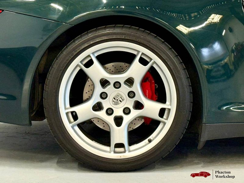 Porsche 911 (997.1) Targa 4S – 355 ch Tiptronic S | Vert Néphrite | Historique Complet Porsche