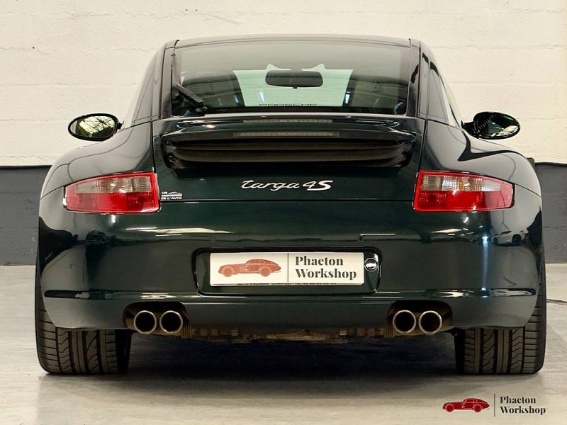Porsche 911 (997.1) Targa 4S – 355 ch Tiptronic S | Vert Néphrite | Historique Complet Porsche