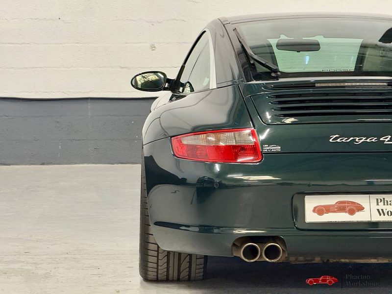 Porsche 911 (997.1) Targa 4S – 355 ch Tiptronic S | Vert Néphrite | Historique Complet Porsche