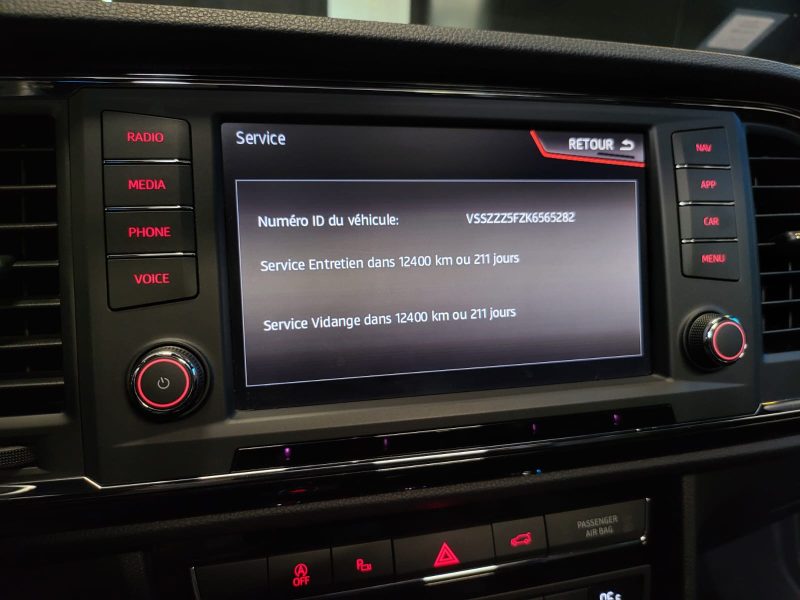 SEAT ATECA 1.5 TSI 150cv XCELLENCE / SUIVI SEAT / TOIT OUVRANT / CAMERA 360° / CARPLAY / SIEGES CHAU