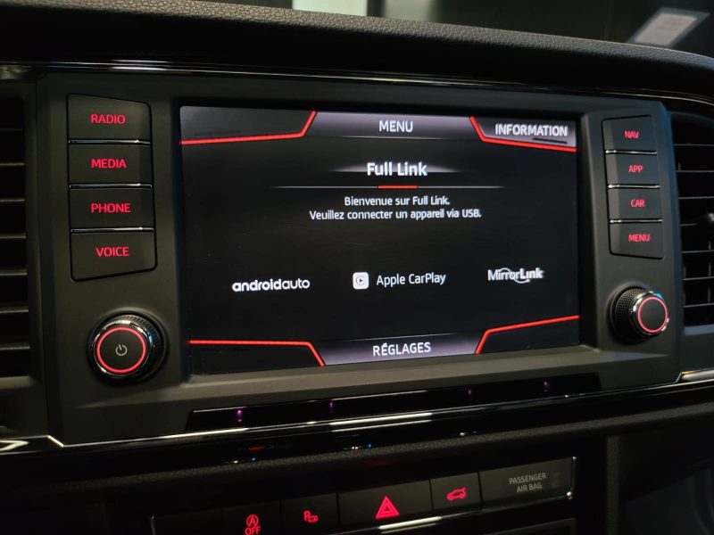 SEAT ATECA 1.5 TSI 150cv XCELLENCE / SUIVI SEAT / TOIT OUVRANT / CAMERA 360° / CARPLAY / SIEGES CHAU